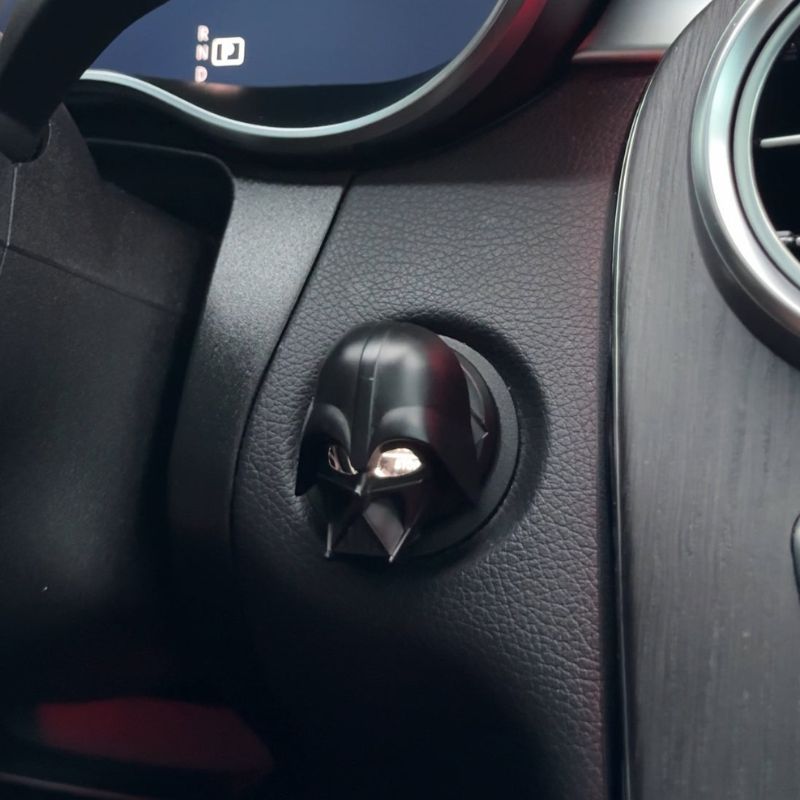 Car Key Start Button Cover