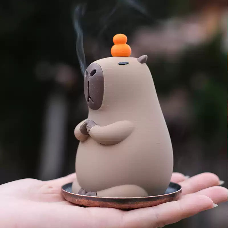 Capybara Incense Burner