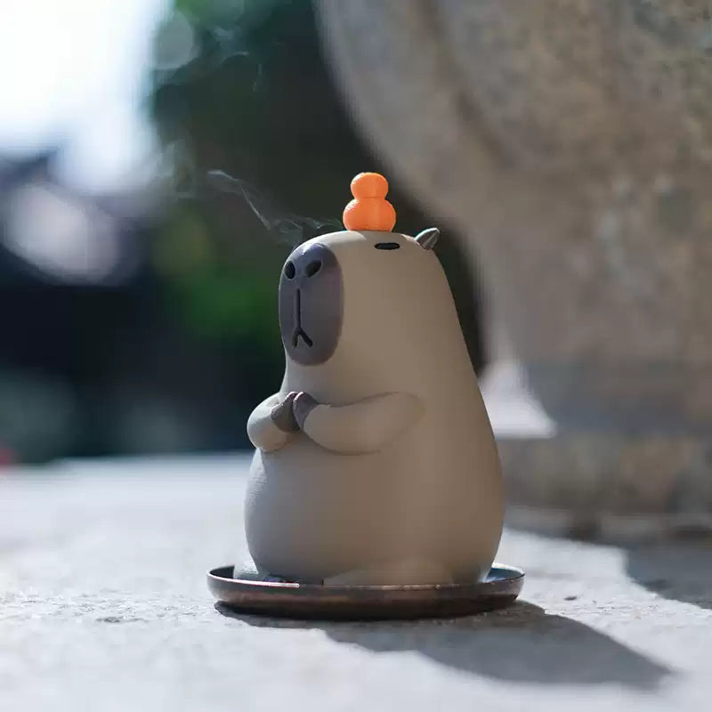 Capybara Incense Burner
