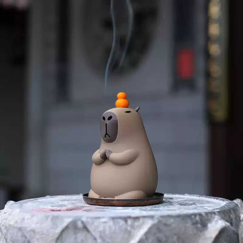 Capybara Incense Burner