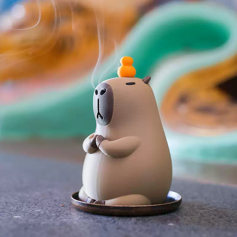 Capybara Incense Burner