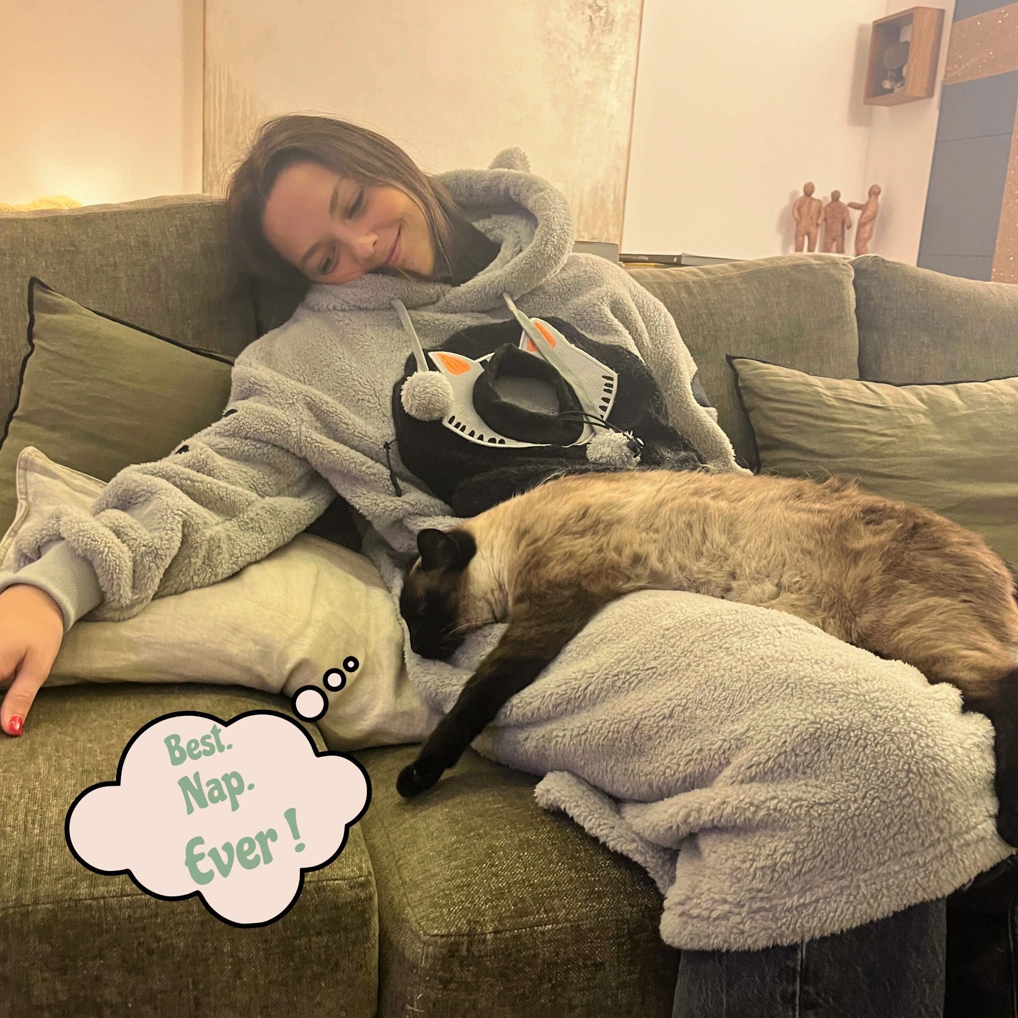 Comfy Cat Pouch hoodie