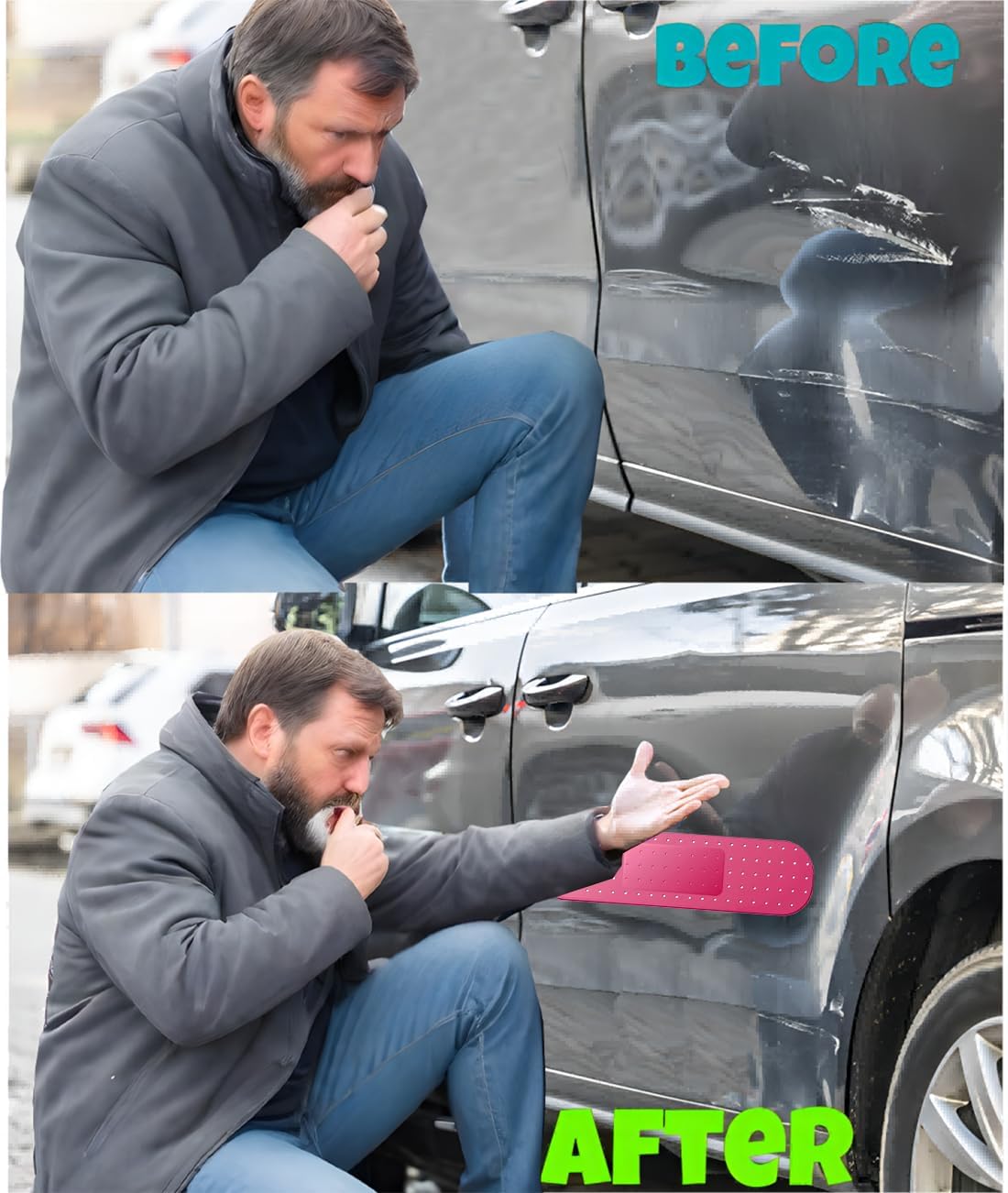 Car Bandaid Sticker