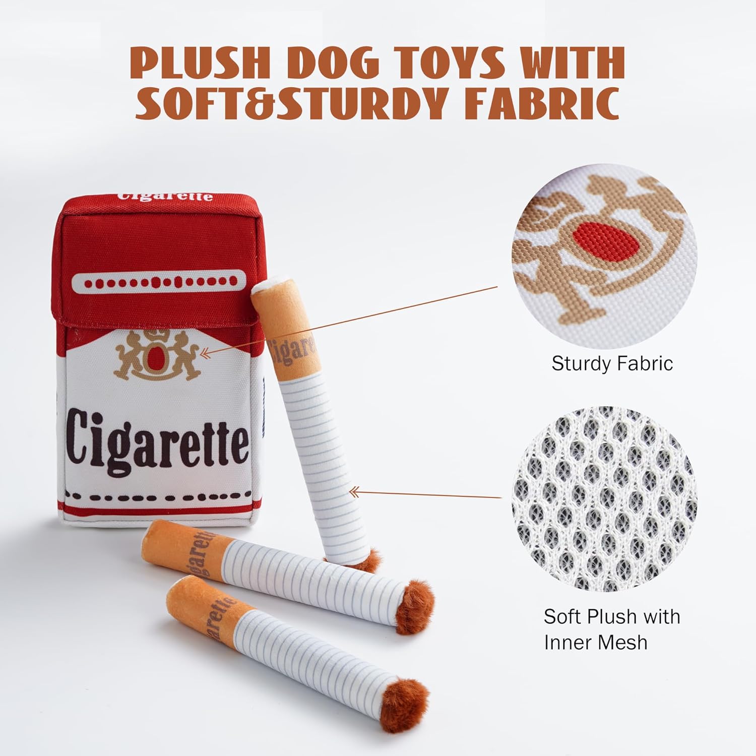 Cigarette Chew Dog Toy