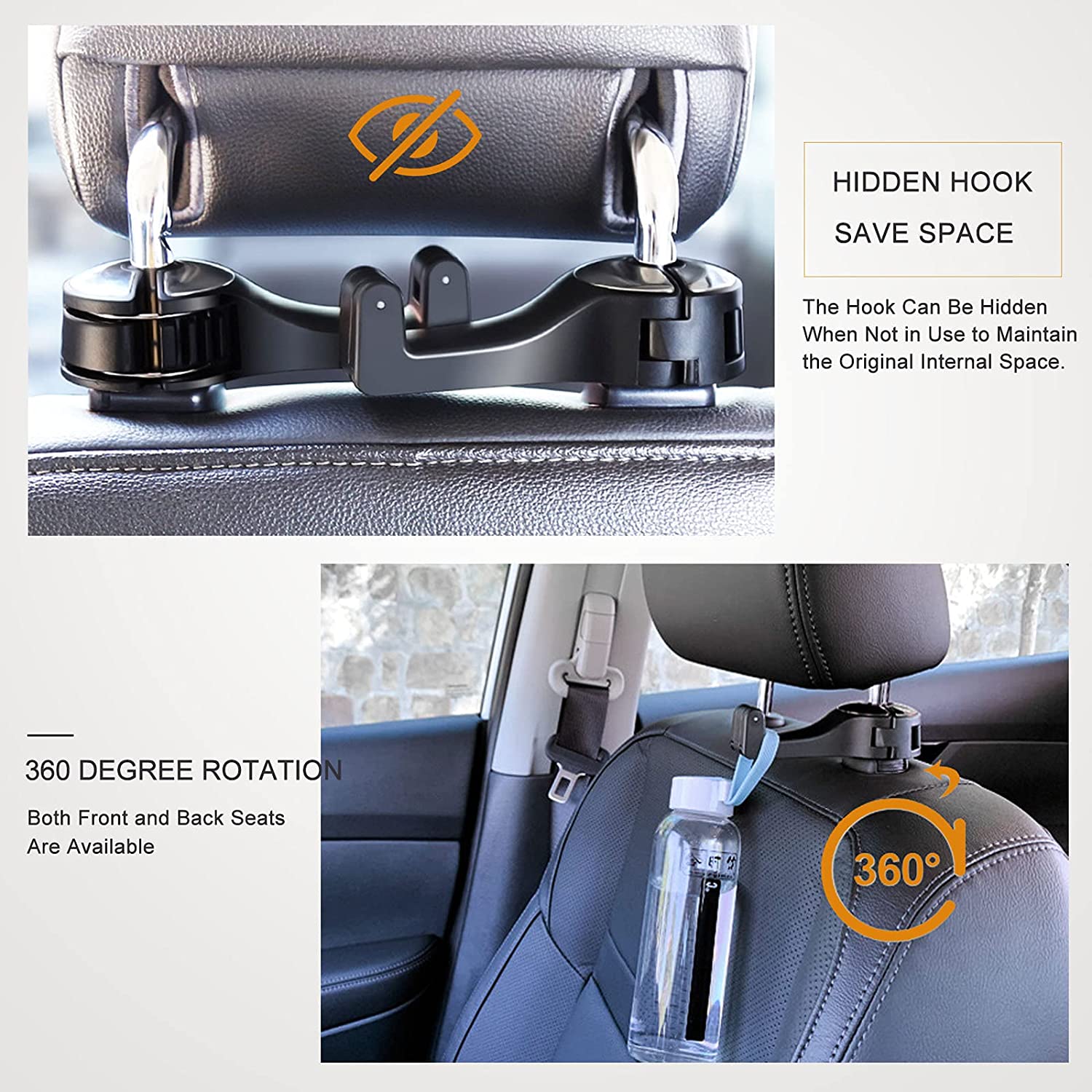 Car Headrest Hanging Hooks