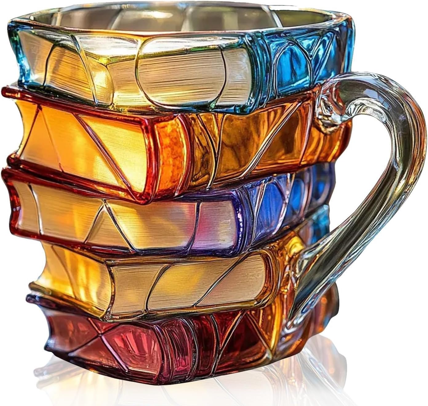 3D Painted Book Mug