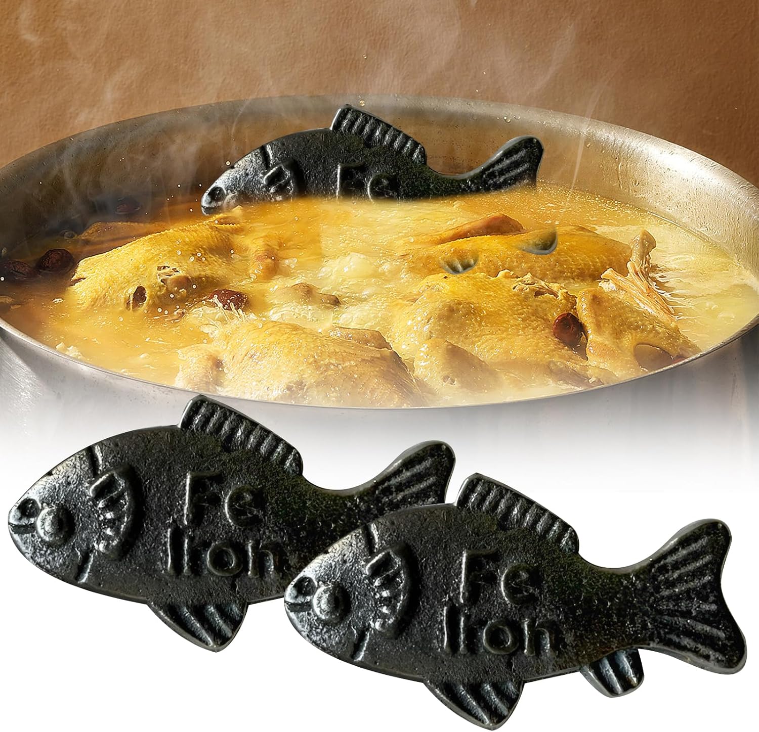 Cooking Iron Fish