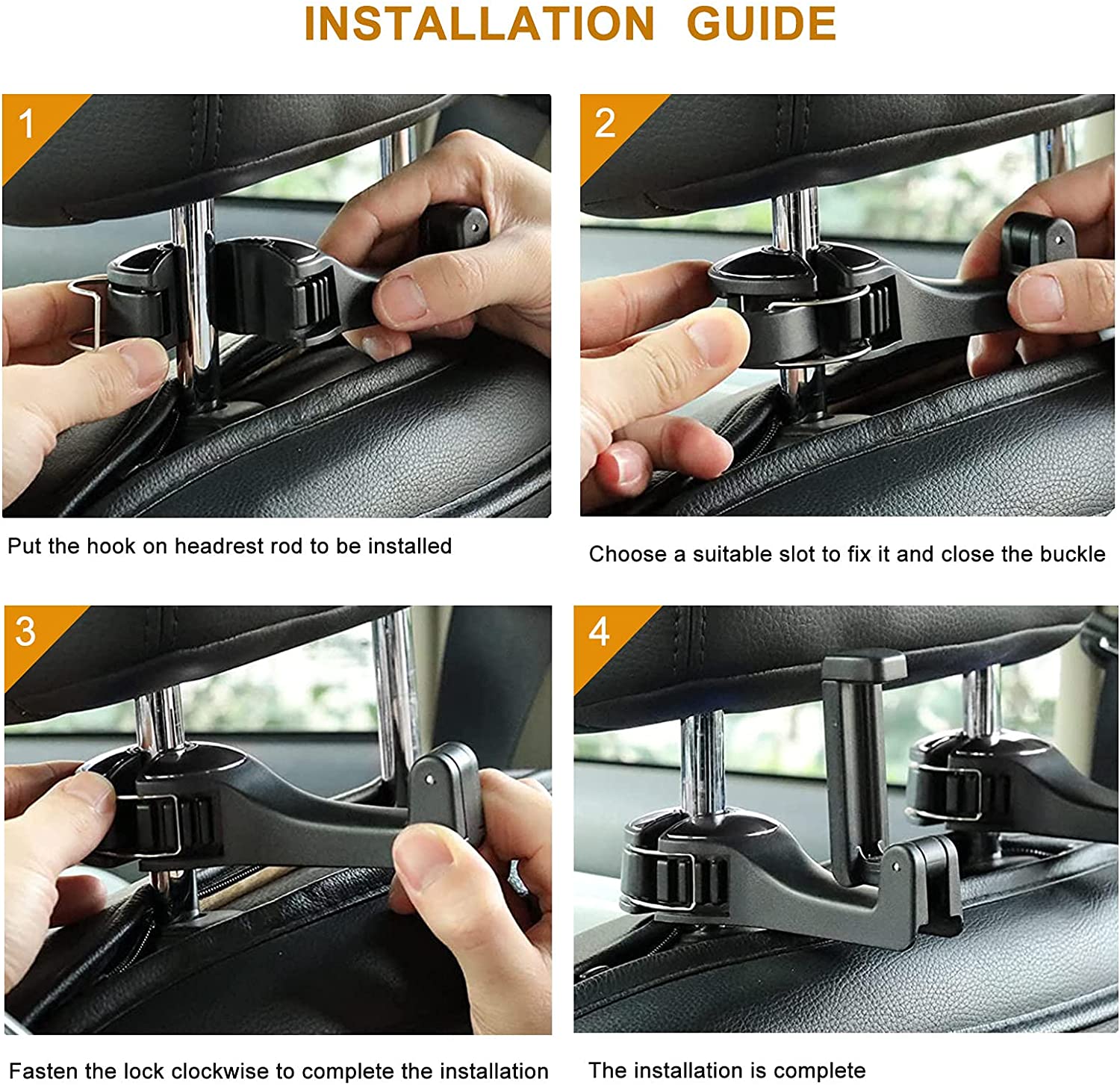 Car Headrest Hanging Hooks