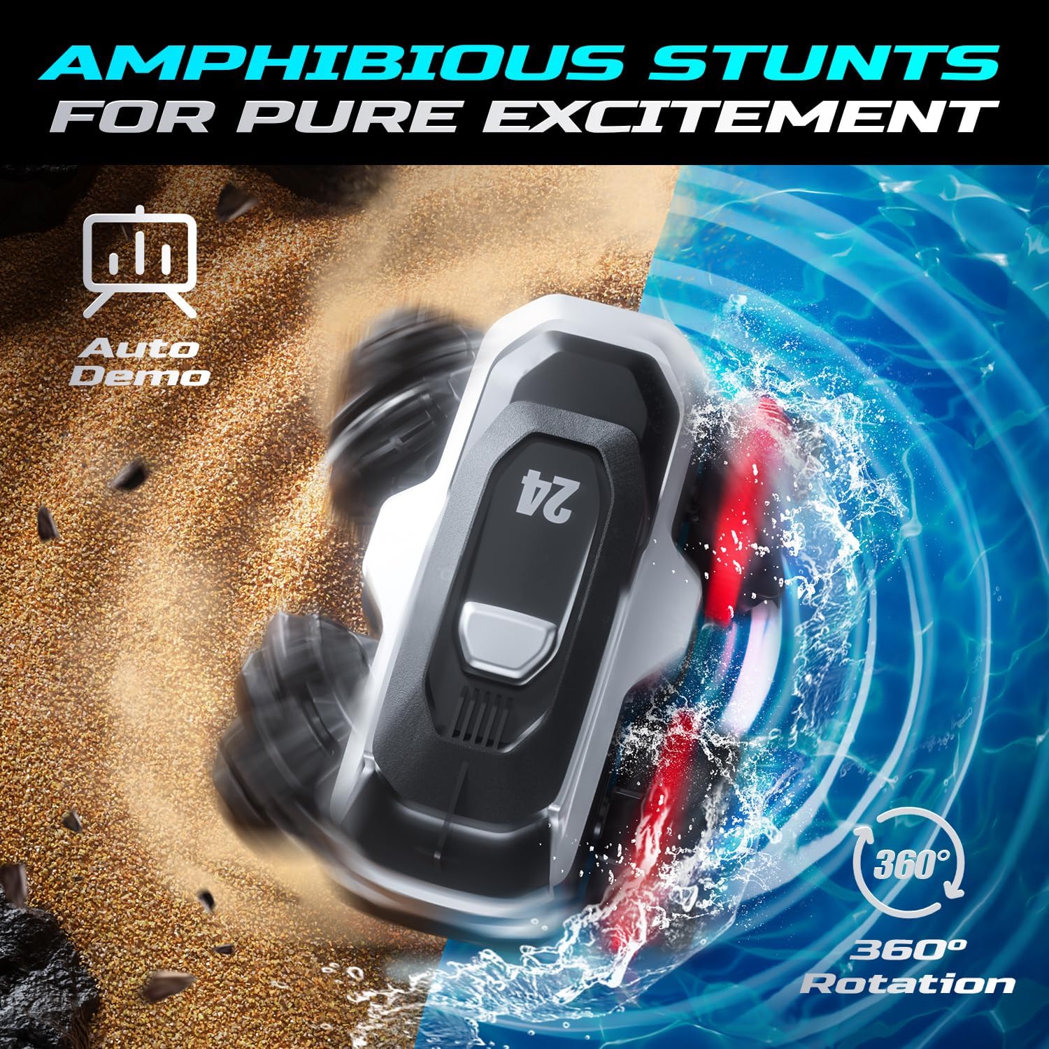Amphibious RC Car