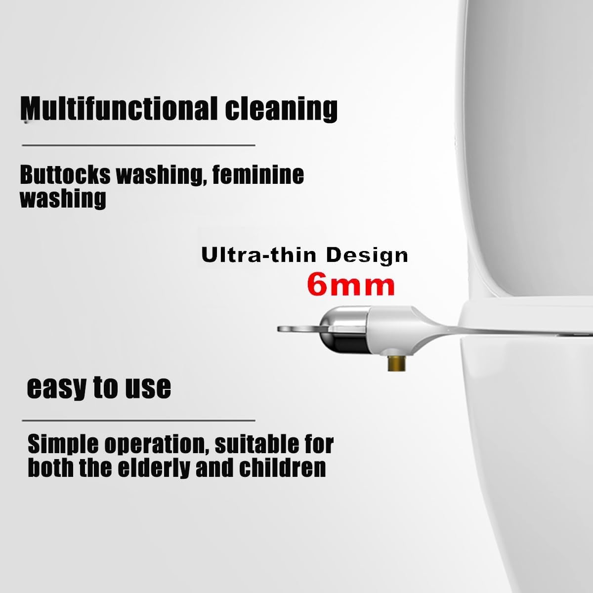 Bidet Toilet Seat Attachment
