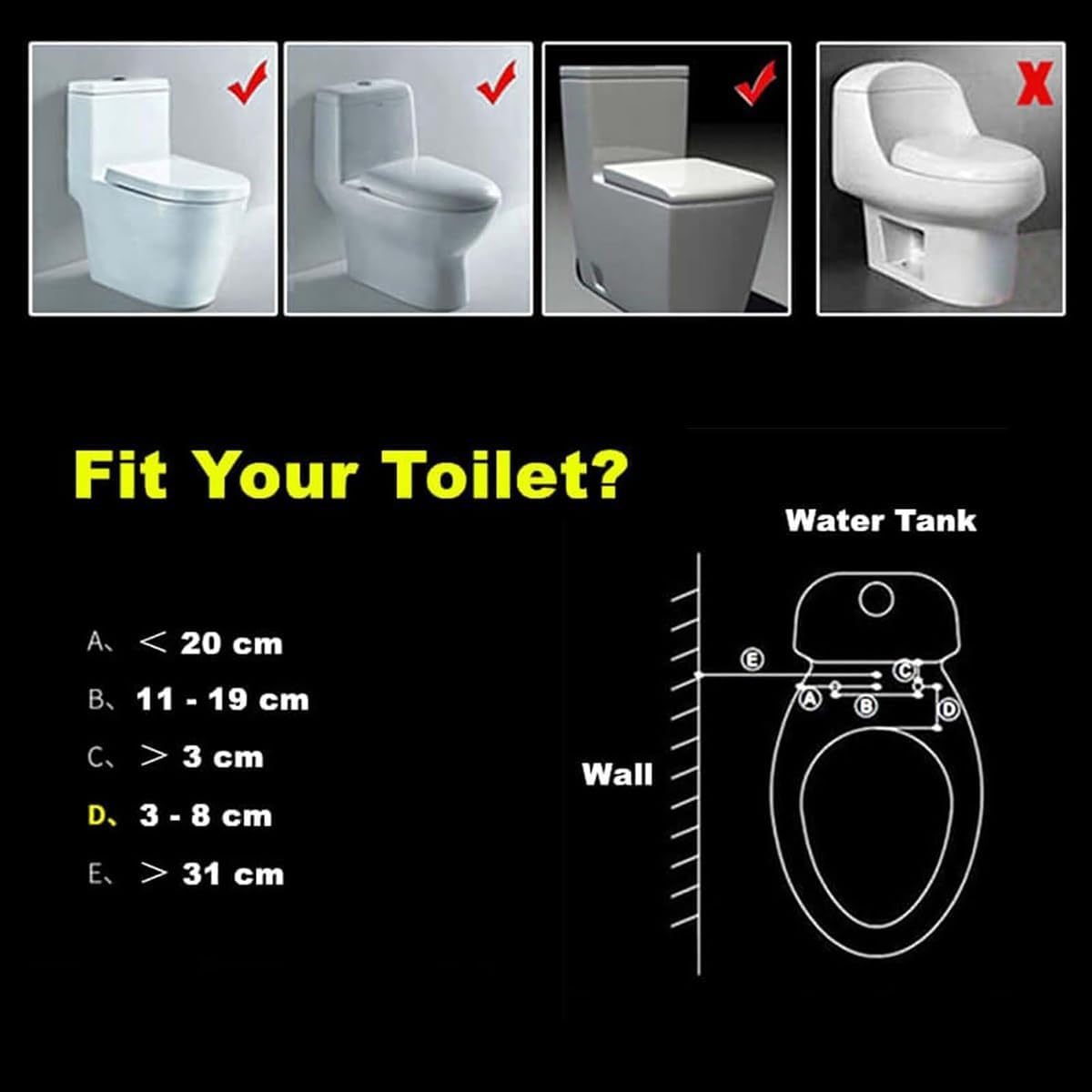 Bidet Toilet Seat Attachment