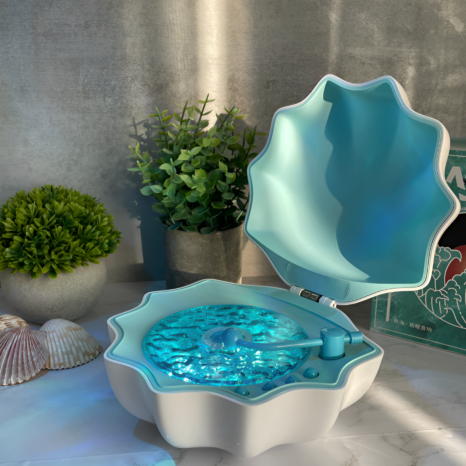 Shell Lamp Speaker