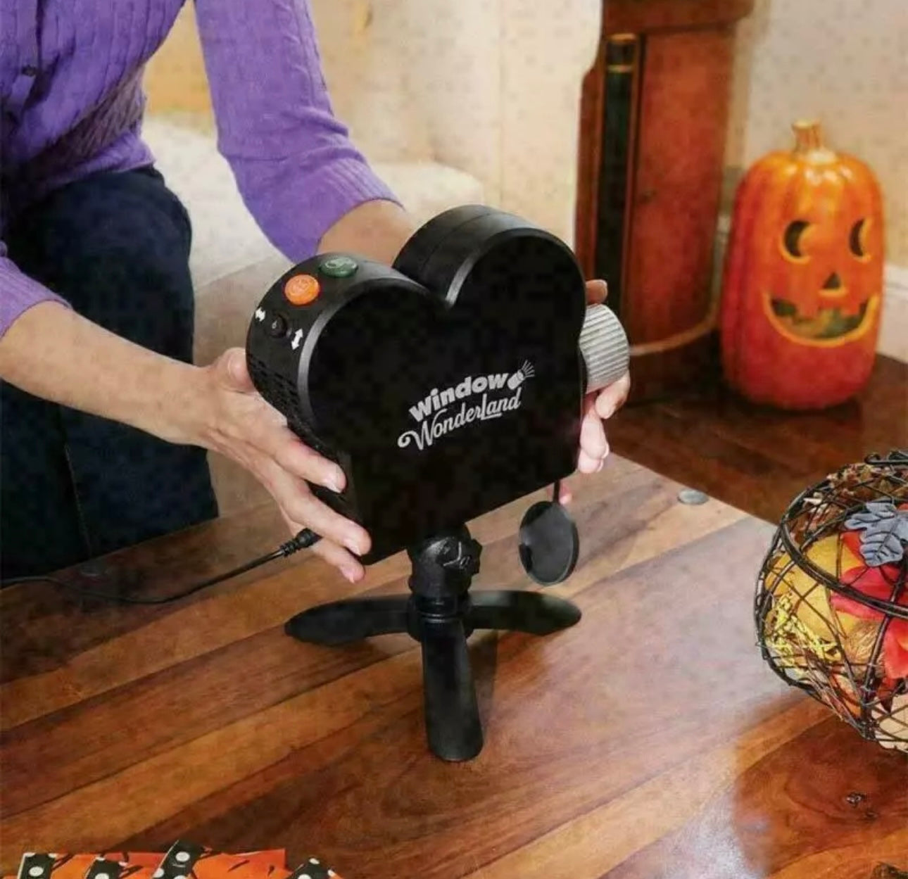 Halloween Laser Projector