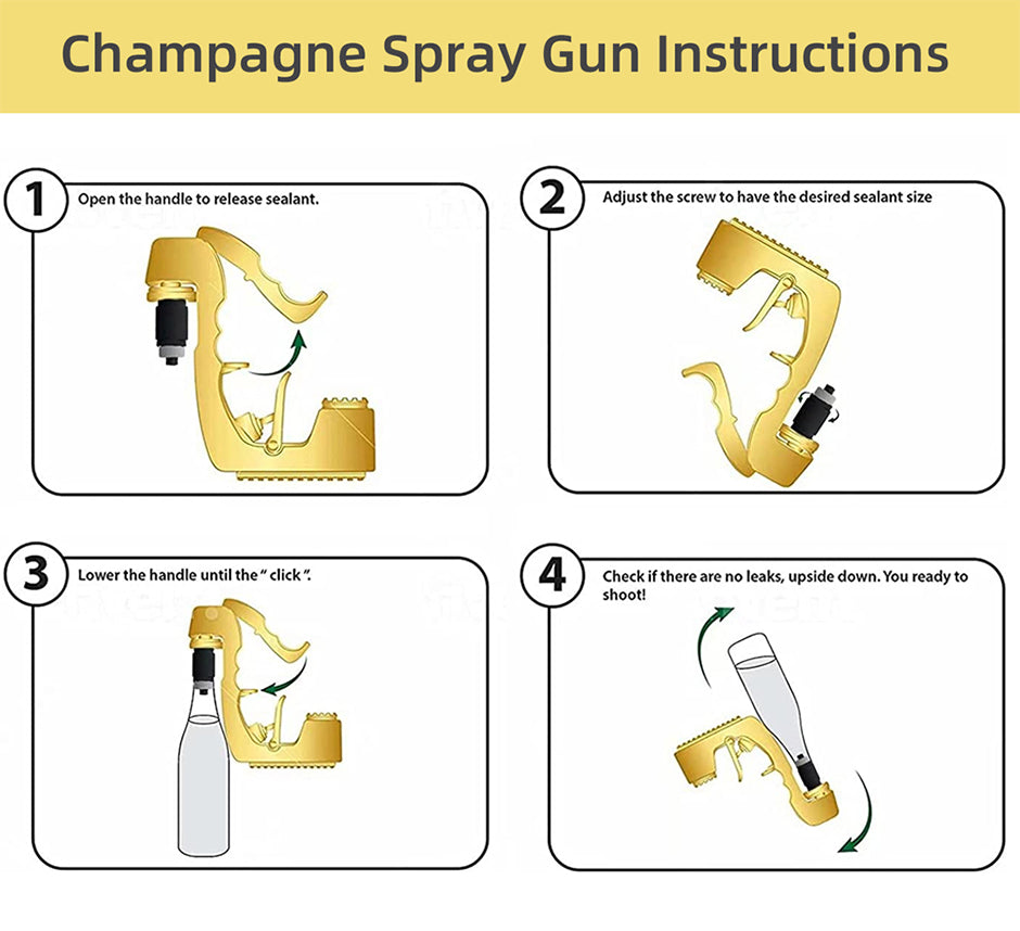 Champagne Gun Shooter