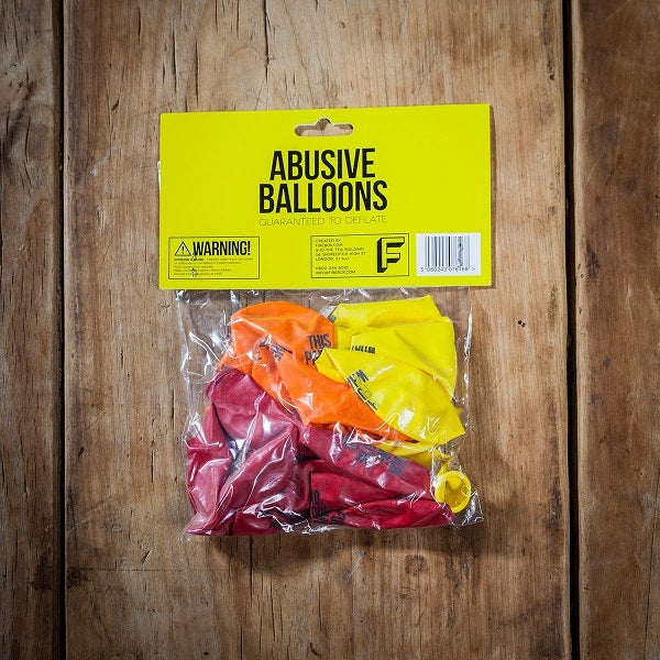 Abusive Party Balloons
