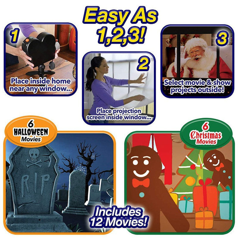Halloween Laser Projector