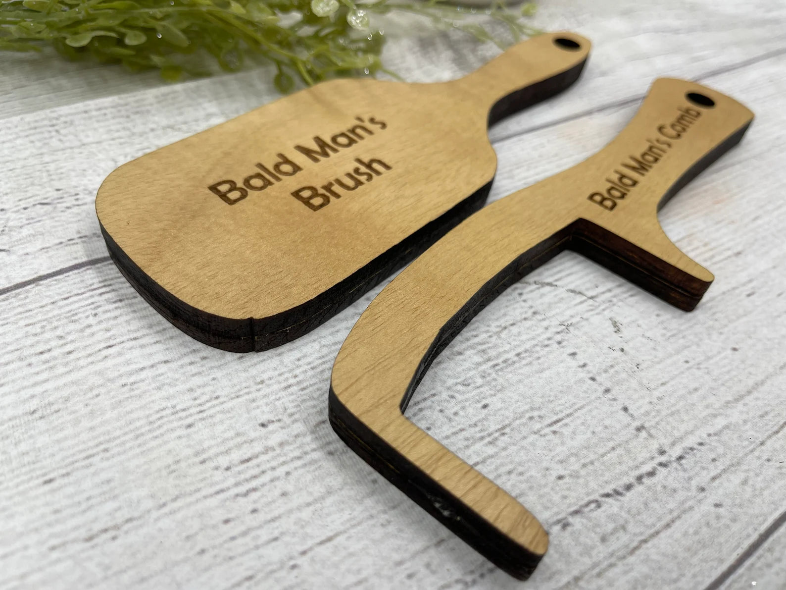 Bald Brush & Comb