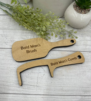 Bald Brush & Comb